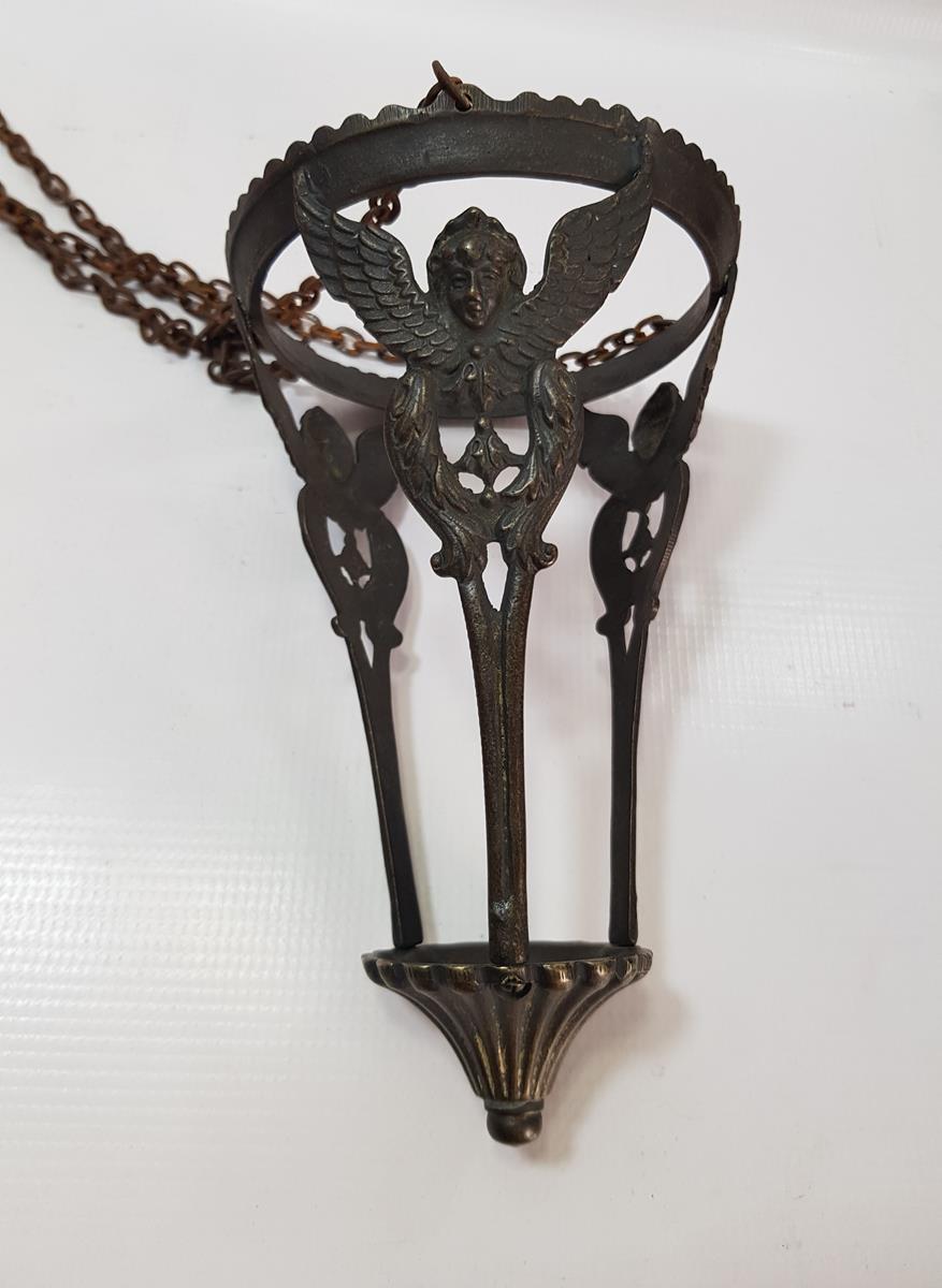 OSMANLI DÖNEMİ RUM İŞİ MELEK FİGÜRLÜ KİLİSE BUHURDANI