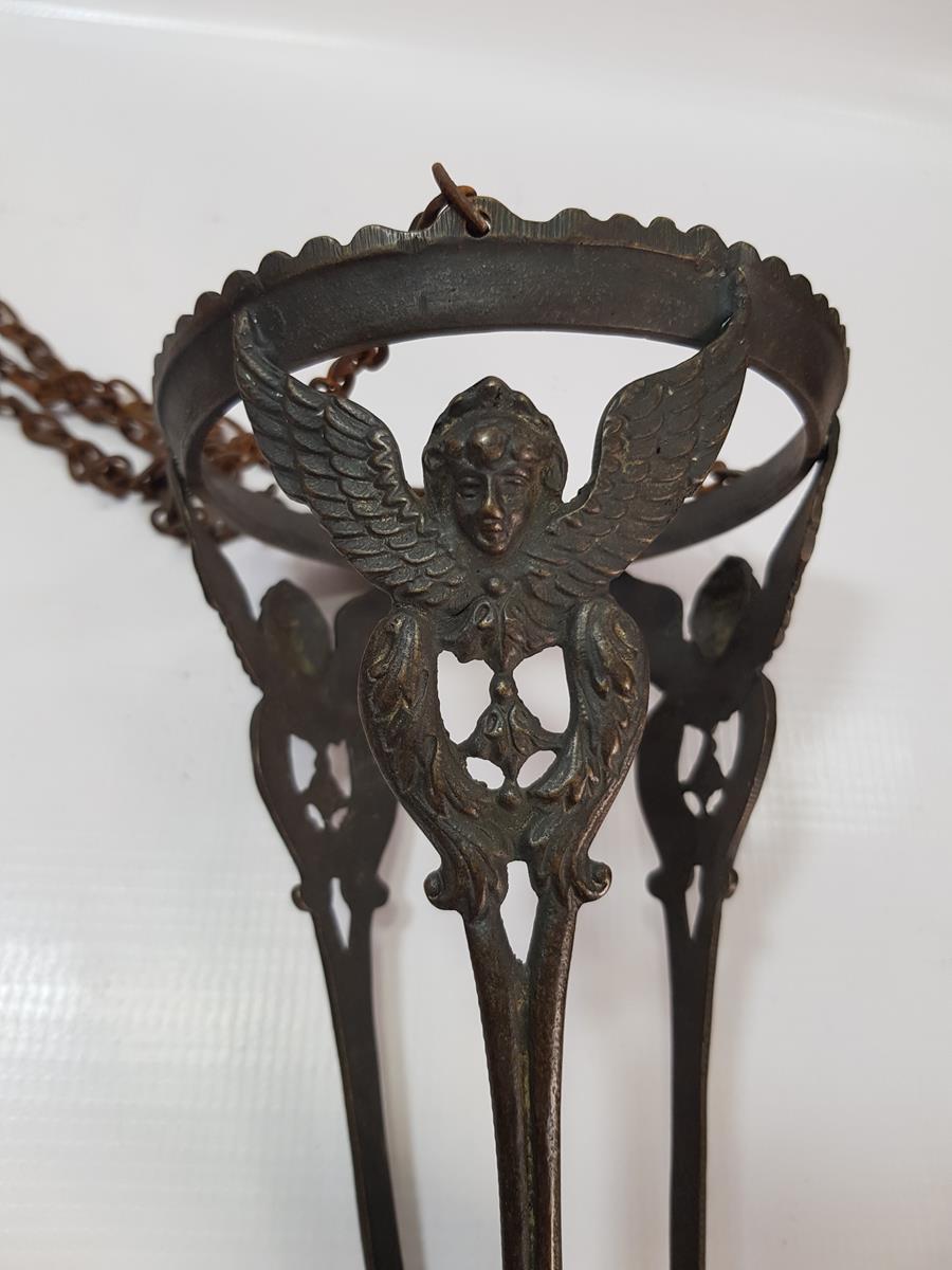 OSMANLI DÖNEMİ RUM İŞİ MELEK FİGÜRLÜ KİLİSE BUHURDANI