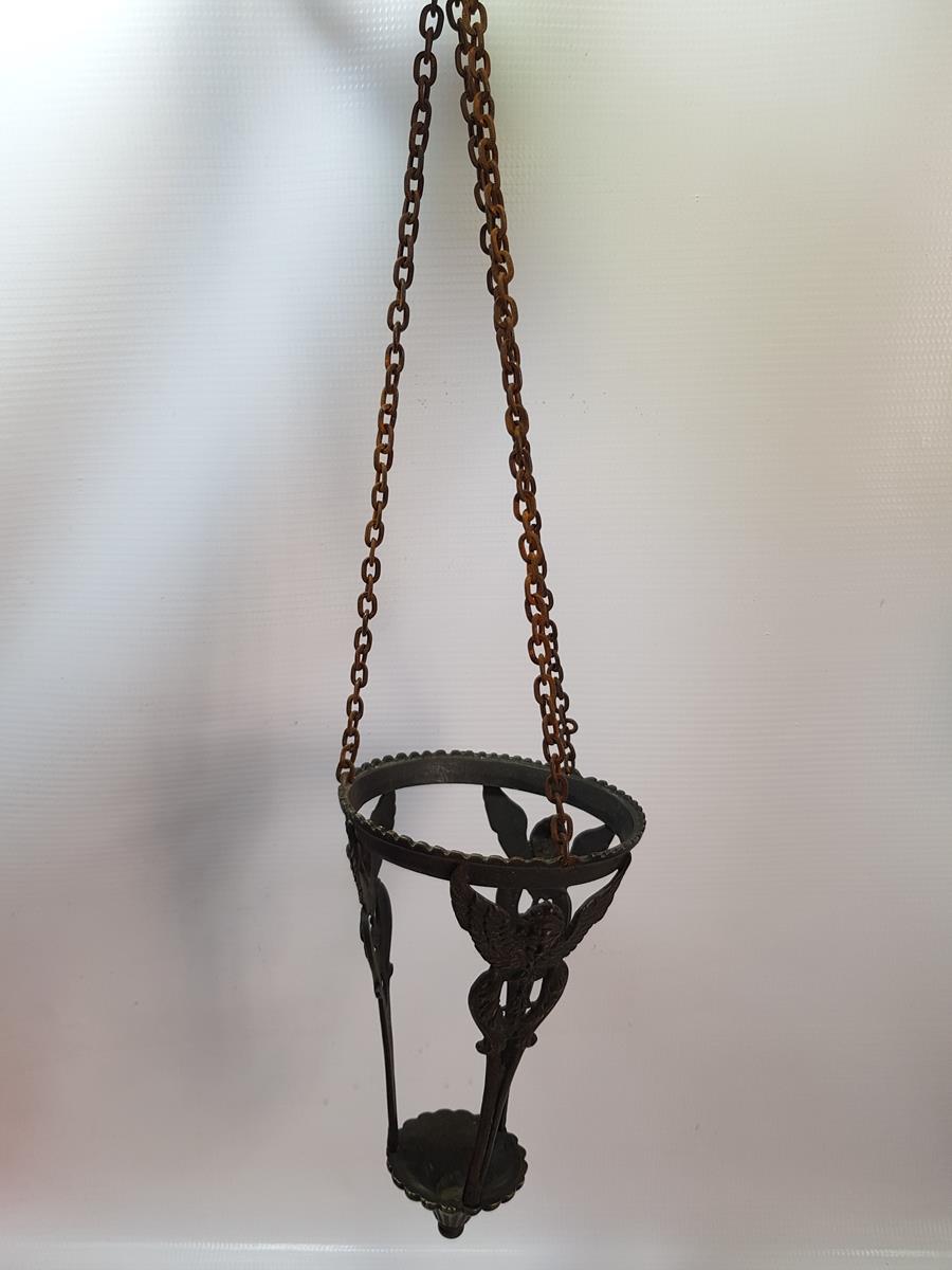 OSMANLI DÖNEMİ RUM İŞİ MELEK FİGÜRLÜ KİLİSE BUHURDANI