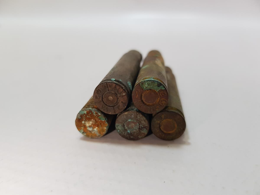 OSMANLICA YAZILI MERMİ KOVANLARI