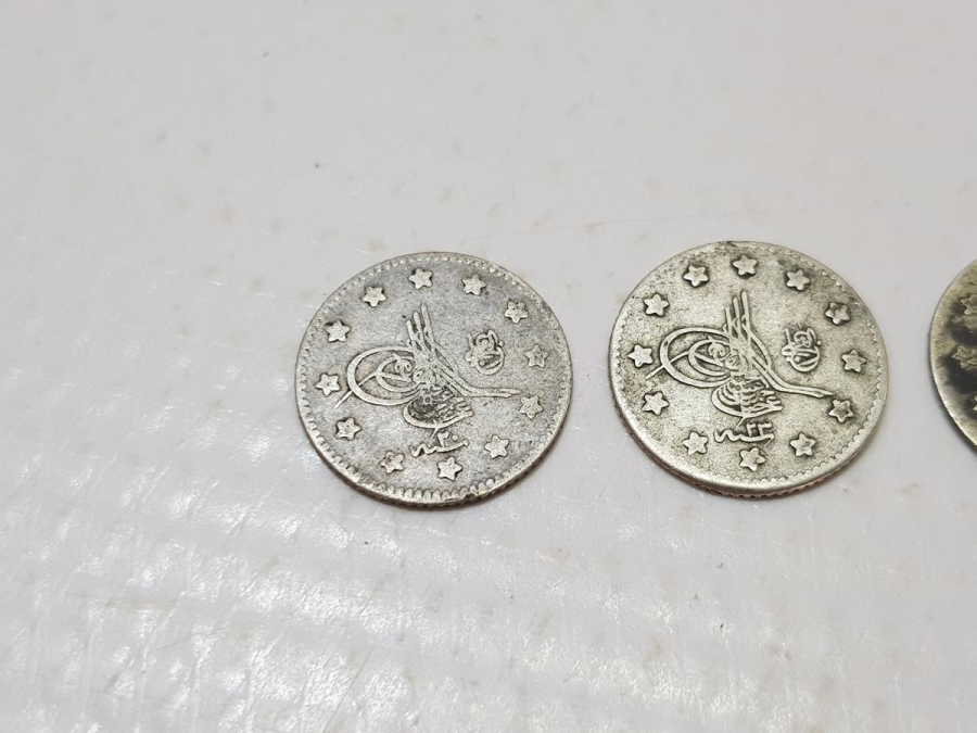SULTAN ABDÜLHAMİD DÖNEMİ GÜMÜŞ 1 KURUŞ LOTU