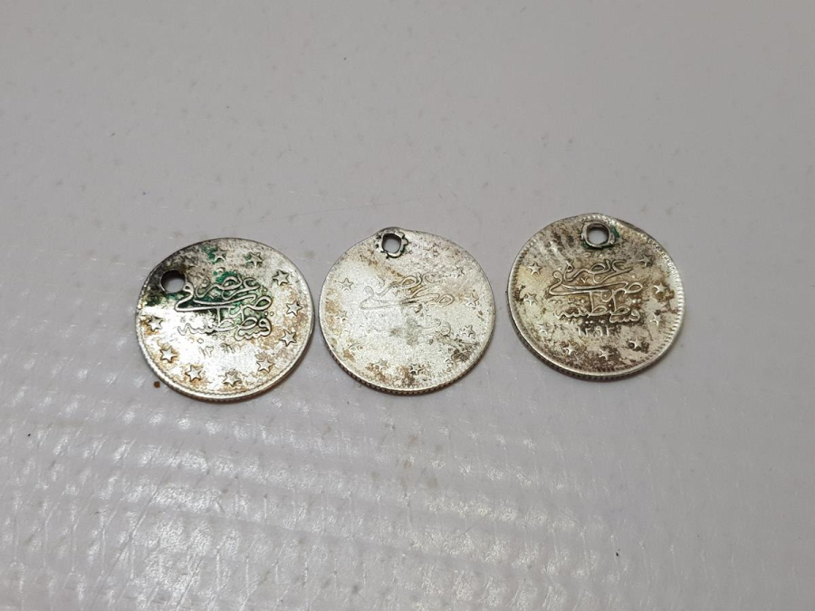 SULTAN ABDÜLHAMİD DÖNEMİ GÜMÜŞ 2 KURUŞ LOTU