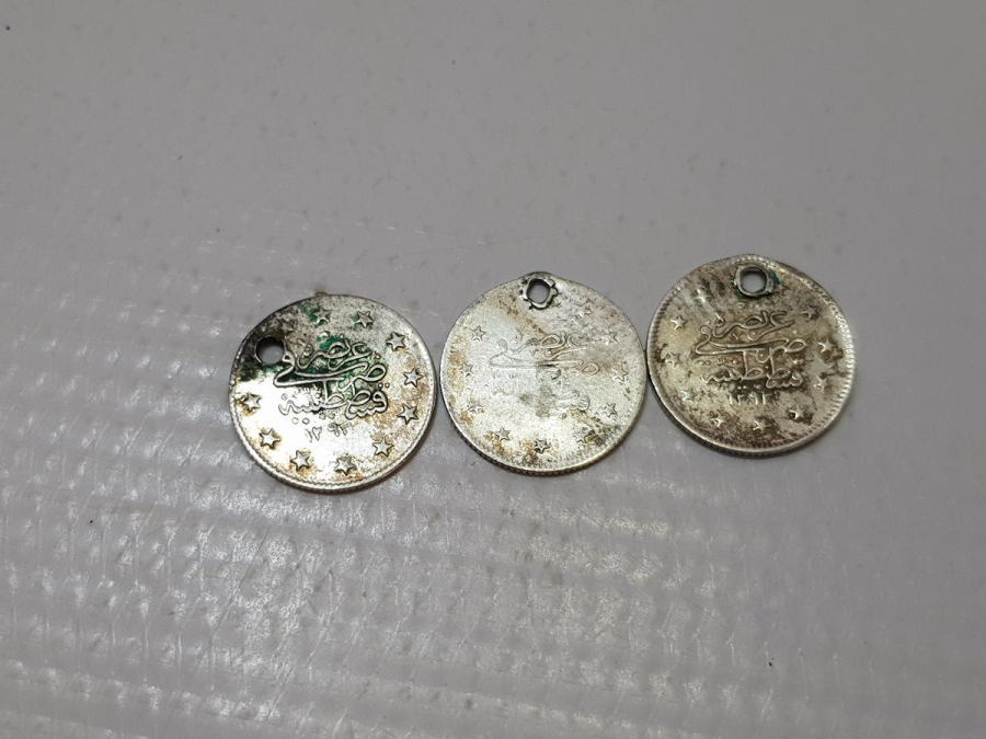 SULTAN ABDÜLHAMİD DÖNEMİ GÜMÜŞ 2 KURUŞ LOTU