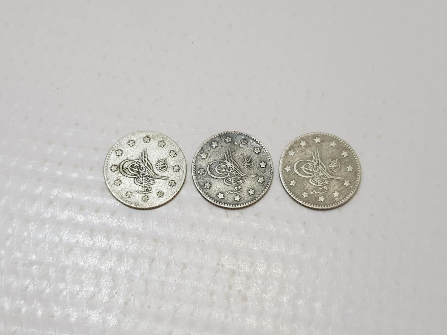 SULTAN ABDÜLHAMİD HAN GÜMÜŞ 1 KURUŞLAR