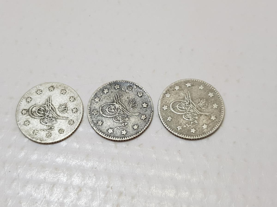 SULTAN ABDÜLHAMİD HAN GÜMÜŞ 1 KURUŞLAR