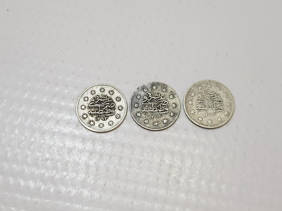 SULTAN ABDÜLHAMİD HAN GÜMÜŞ 1 KURUŞLAR