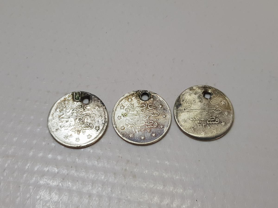 SULTAN MEHMET REŞAD DÖNEMİ GÜMÜŞ 2 KURUŞ LOTU