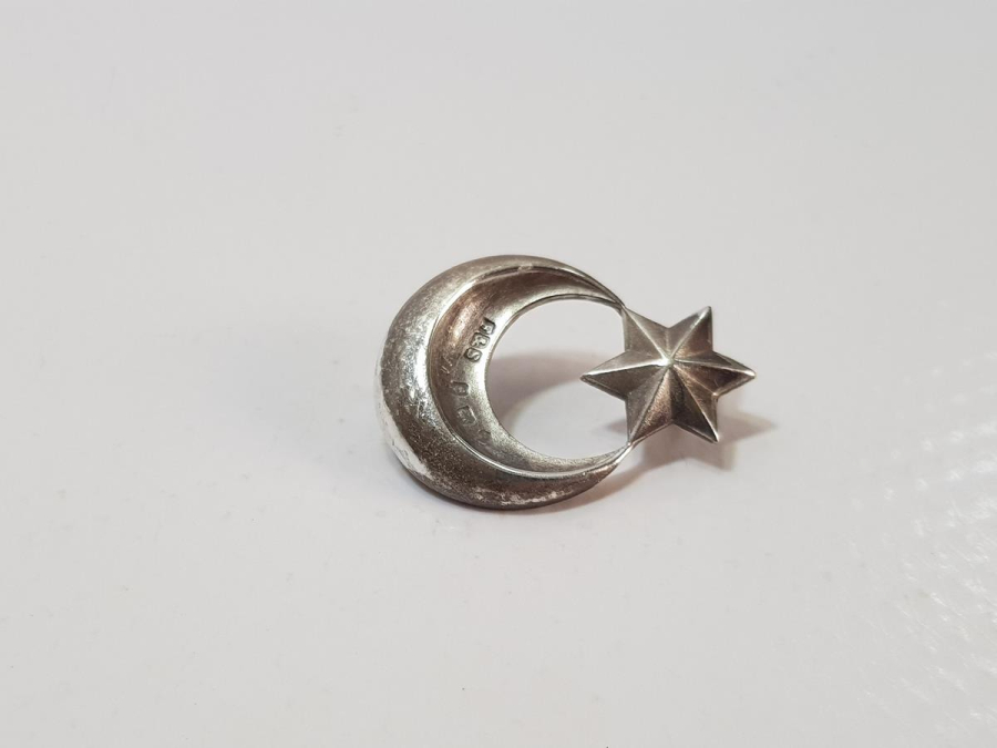 İŞGAL DÖNEMİ İSTANBUL POLİSLERİNİN TAKTIĞI GÜMÜŞ AY YILDIZ ŞAPKA KOKARTI