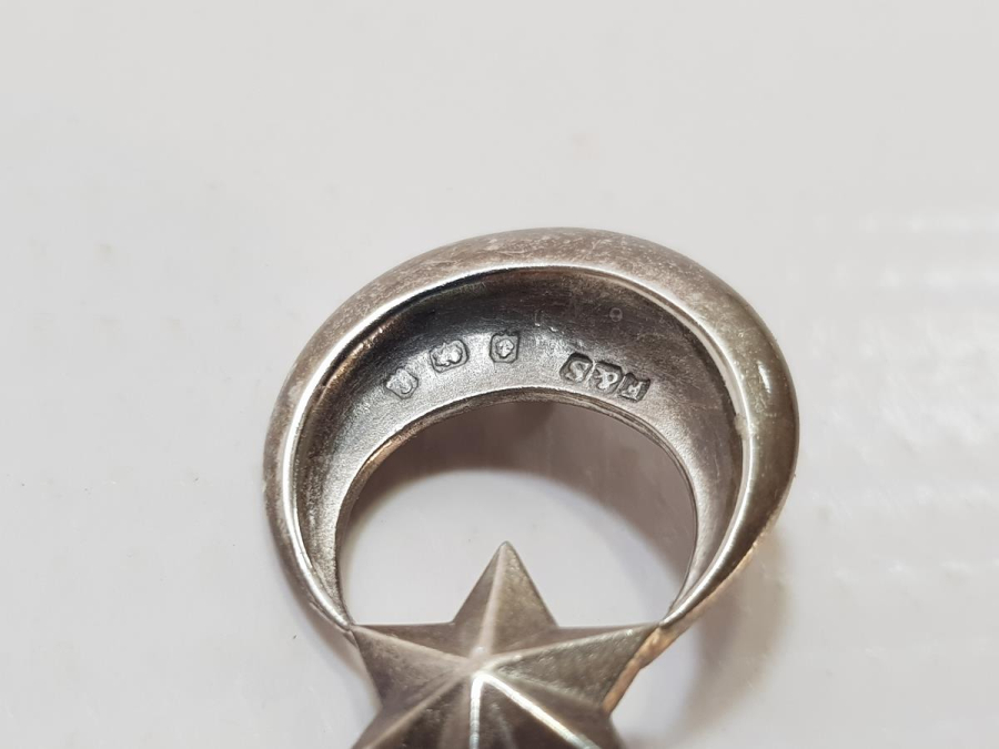 İŞGAL DÖNEMİ İSTANBUL POLİSLERİNİN TAKTIĞI GÜMÜŞ AY YILDIZ ŞAPKA KOKARTI