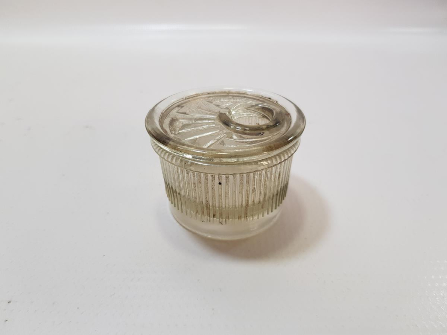 OSMANLI DÖNEMİ AY YILDIZLI KRİSTAL CAM HOKKA