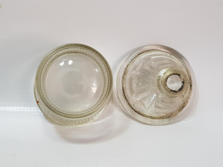 OSMANLI DÖNEMİ AY YILDIZLI KRİSTAL CAM HOKKA