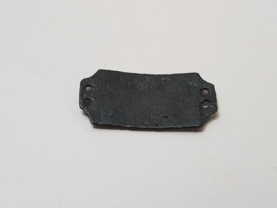 OSMANLICA GAZİ FAZIL BEY YAZILI MİNELİ ETİKET