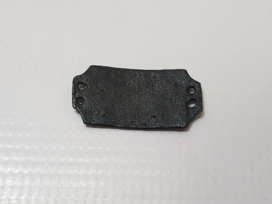 OSMANLICA GAZİ FAZIL BEY YAZILI MİNELİ ETİKET