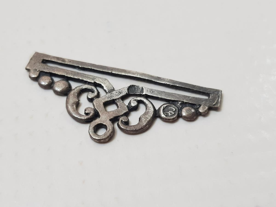 SAH DAMGALI GÜMÜŞ OSMANLI MADALYA ASKISI