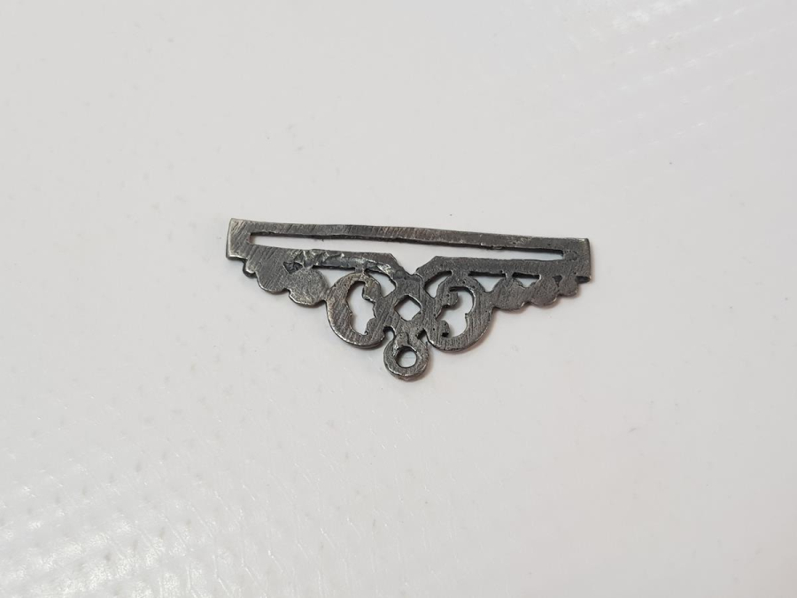 SAH DAMGALI GÜMÜŞ OSMANLI MADALYA ASKISI