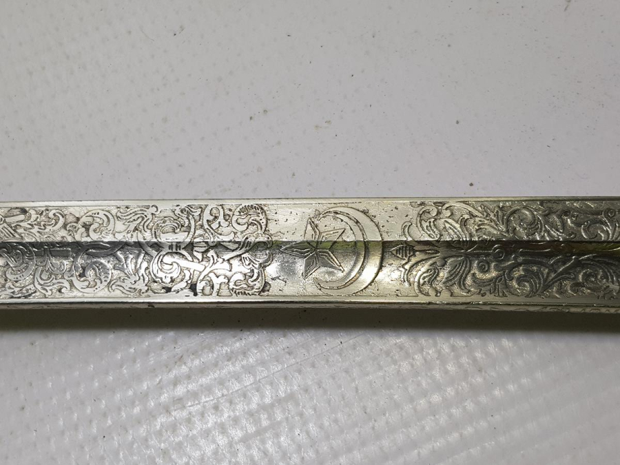 OSMANLI DÖNEMİ ACHGUELO FRERES YAPIMI ÇOK NADİR PAŞA KILICI