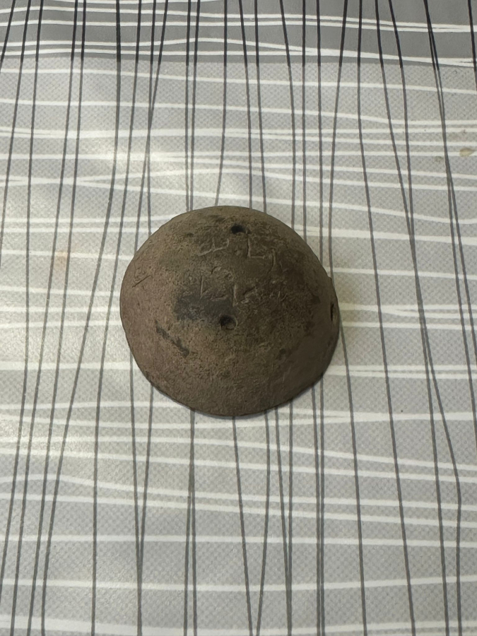 1. DÜNYA SAVAŞI DÖNEMİ OSMANLICA YAZILI HAVAN MERMİSİ BAŞLIĞI