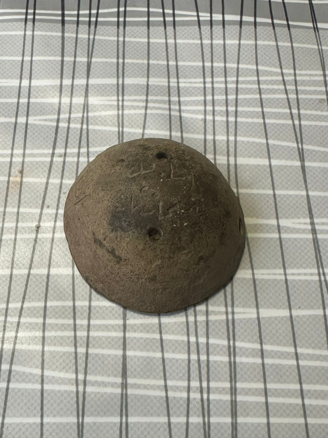 1. DÜNYA SAVAŞI DÖNEMİ OSMANLICA YAZILI HAVAN MERMİSİ BAŞLIĞI