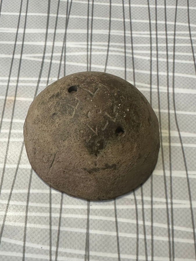 1. DÜNYA SAVAŞI DÖNEMİ OSMANLICA YAZILI HAVAN MERMİSİ BAŞLIĞI