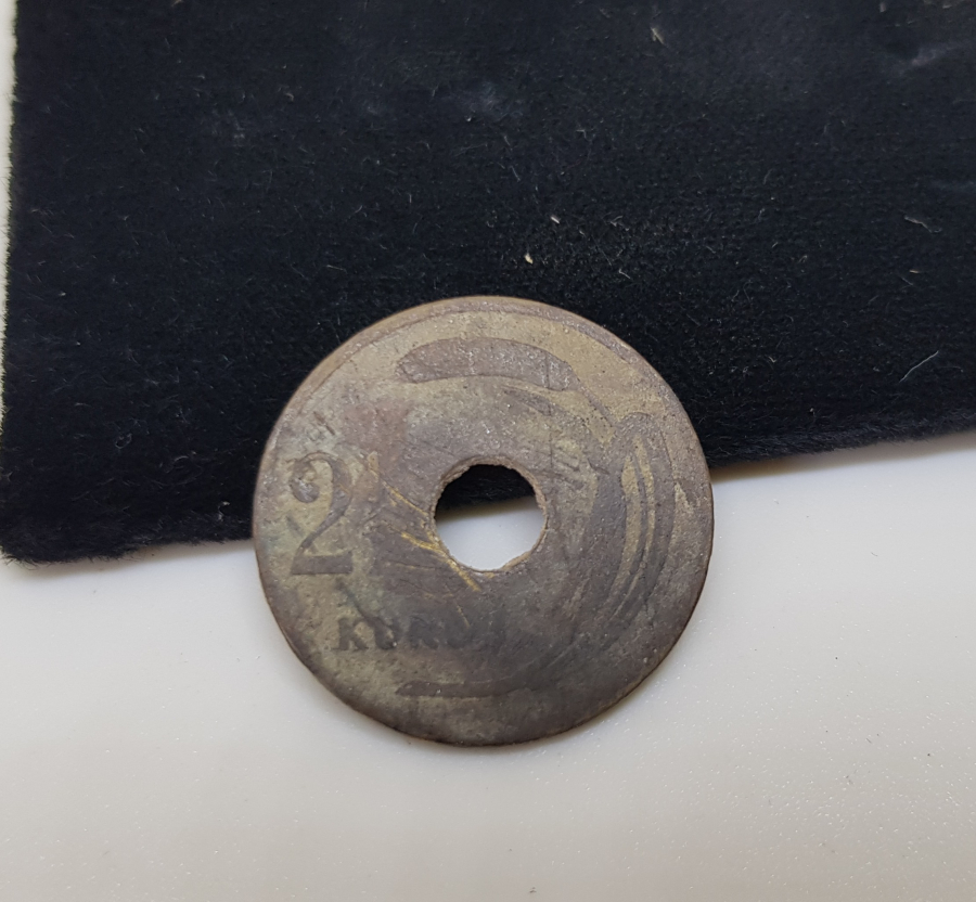 1949 YILI DELİKLİ 2,5 KURUŞ