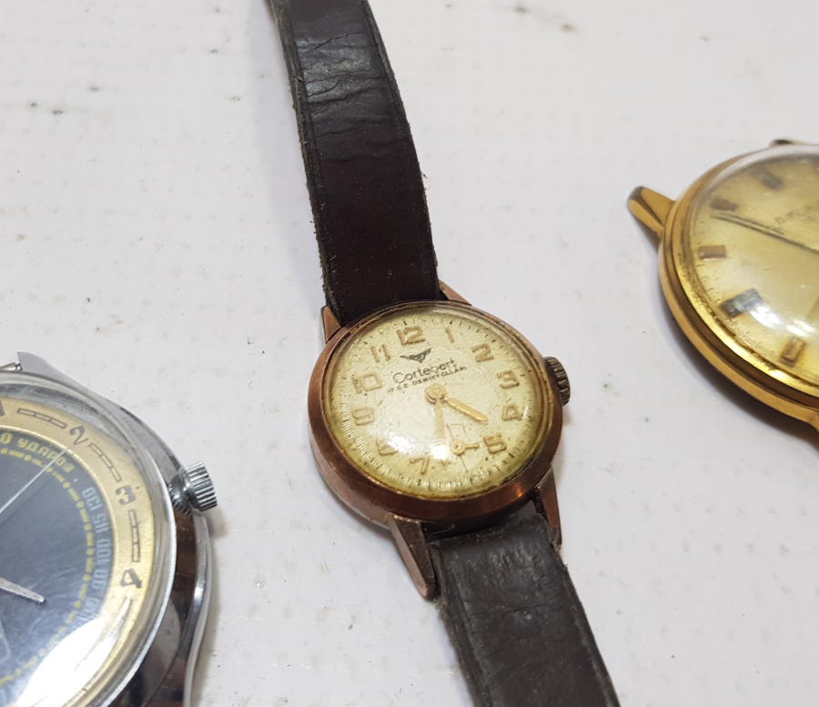 3 ADET ANTİKA KURMALI KOL SAATİ LOTU