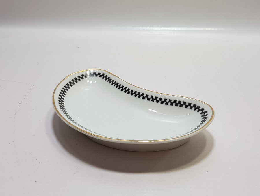 ARKASI OSMANLICA YAZILI VE ALTIN VARAKLI NADİR LİMON TABAĞI