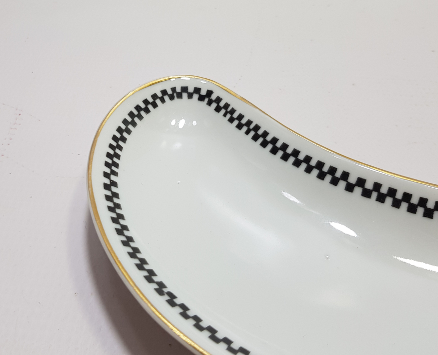 ARKASI OSMANLICA YAZILI VE ALTIN VARAKLI NADİR LİMON TABAĞI