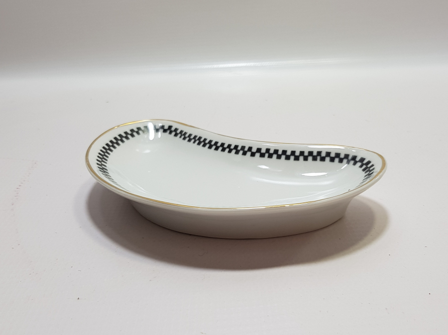 ARKASI OSMANLICA YAZILI VE ALTIN VARAKLI NADİR LİMON TABAĞI