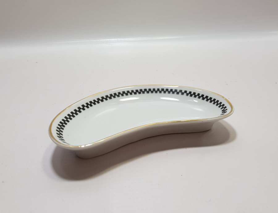 ARKASI OSMANLICA YAZILI VE ALTIN VARAKLI NADİR LİMON TABAĞI