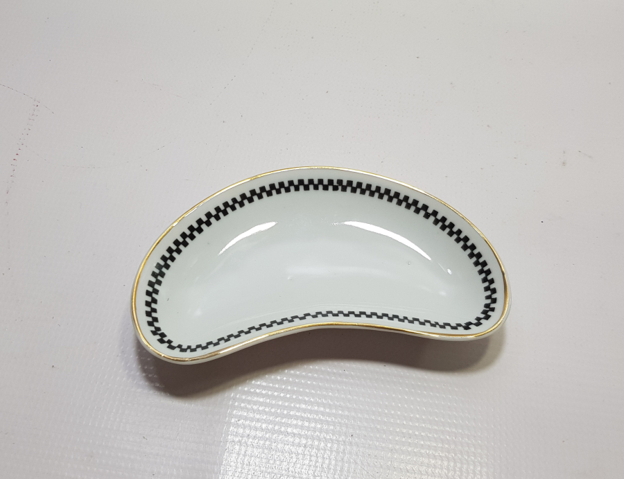 ARKASI OSMANLICA YAZILI VE ALTIN VARAKLI NADİR LİMON TABAĞI