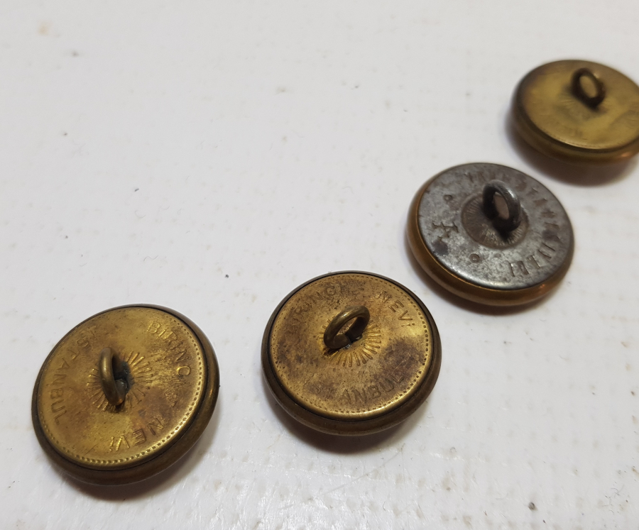 CUMHURİYET BAŞLARI ANTİKA DENİZCİ PAŞA DÜĞMELERİ LOTU