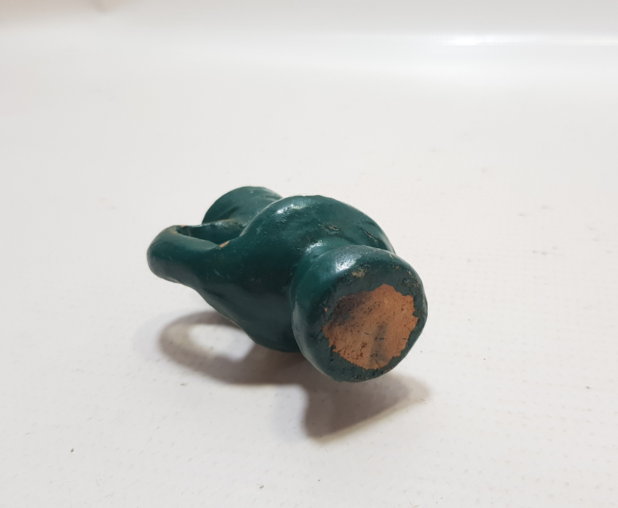 EL BOYAMA ANTİKA ÇANAKKALE YAPIMI TOPRAK DÜDÜK