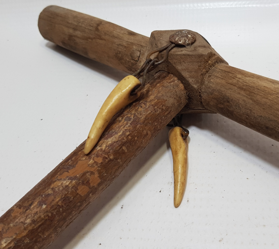 OSMANLI DÖNEMİ ÇOK NADİR EL YAPIMI ŞAMAN ASASI