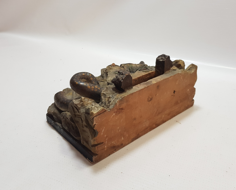 OSMANLI DÖNEMİ RUM İŞİ EDİRNEKARİ MERDİVEN BAŞI KORKULUĞU ÜSTÜ