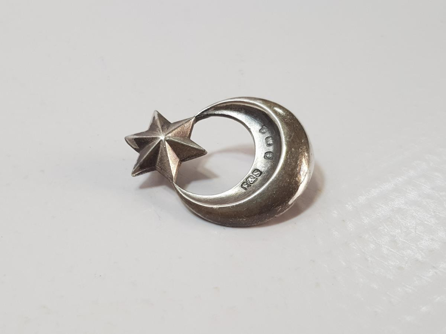 İŞGAL DÖNEMİ İSTANBUL POLİSLERİNİN TAKTIĞI GÜMÜŞ AY YILDIZ ŞAPKA KOKARTI