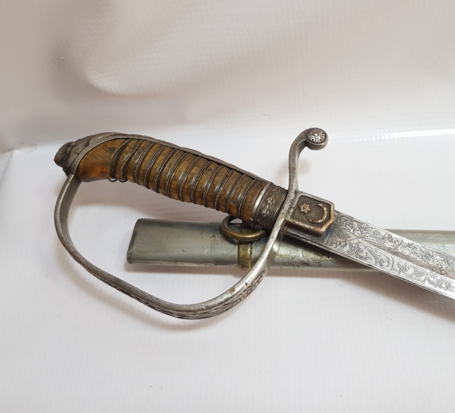 OSMANLI DÖNEMİ ACHGUELO FRERES YAPIMI ÇOK NADİR PAŞA KILICI