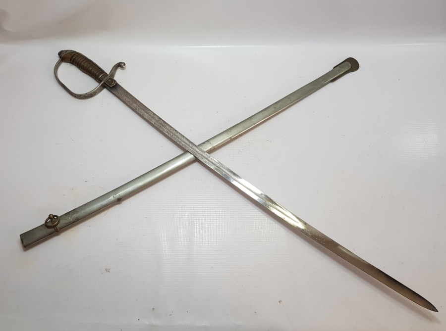 OSMANLI DÖNEMİ ACHGUELO FRERES YAPIMI ÇOK NADİR PAŞA KILICI