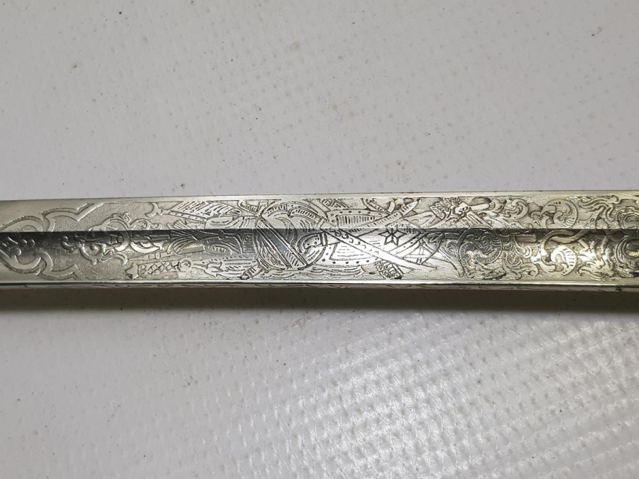 OSMANLI DÖNEMİ ACHGUELO FRERES YAPIMI ÇOK NADİR PAŞA KILICI