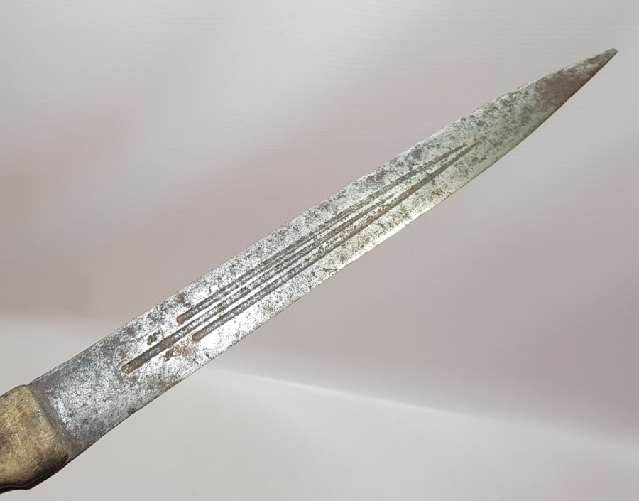 OSMANLI DÖNEMİ BURSA DAMGALI ÇERKES KAMASI