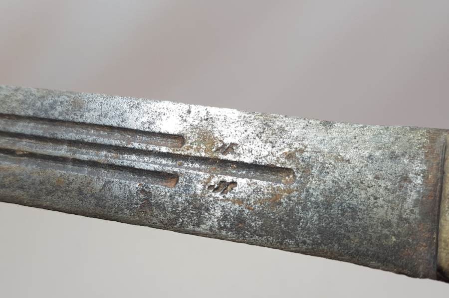 OSMANLI DÖNEMİ BURSA DAMGALI ÇERKES KAMASI