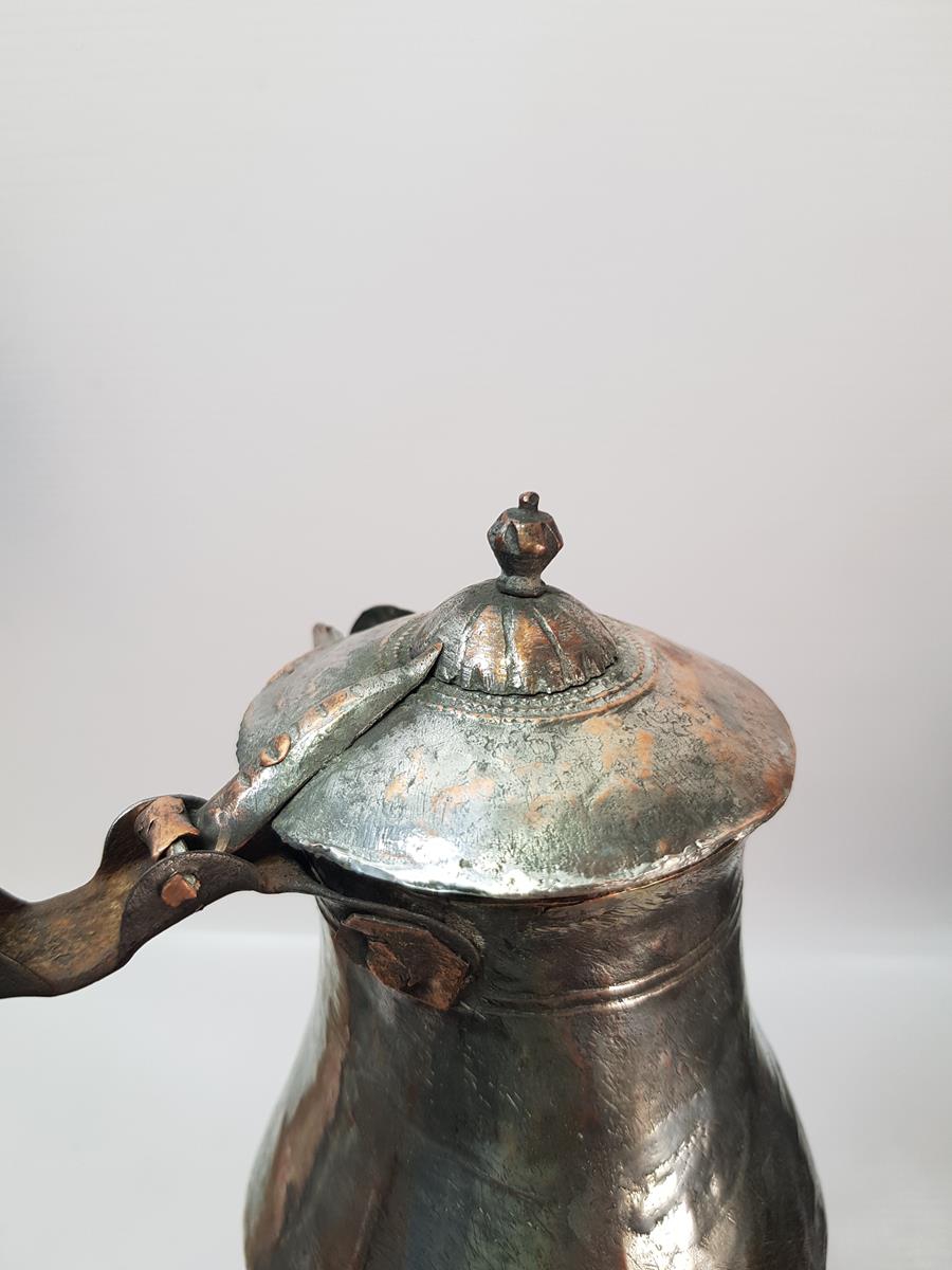 OSMANLI DÖNEMİ TEKKE İŞİ BAKIR KAHVE CEZVESİ