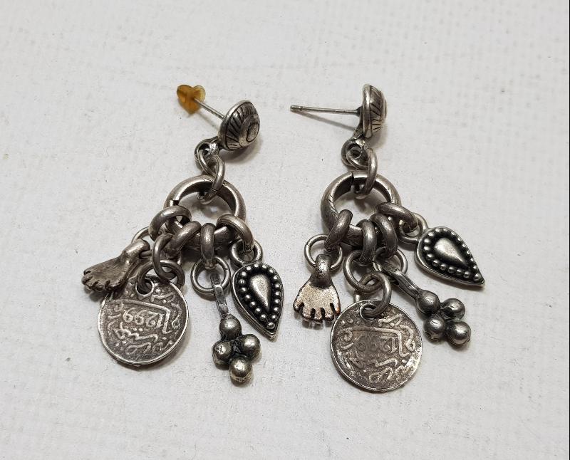 OSMANLI DÖNEMİ GÜMÜŞ KÜPE