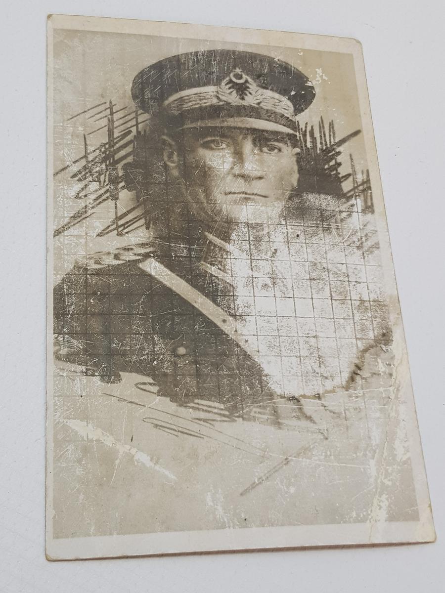 1930'LARDAN MAREŞAL GAZİ MUSTAFA KEMAL ATATÜRK KARTPOSTALI