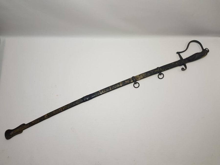 1936 TARİHLİ FAİK LÜTFÜ YAPIMI ÇOK NADİR SUBAY KILICI