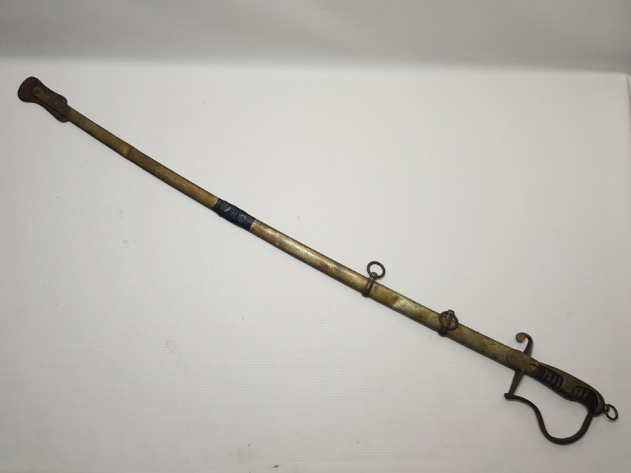 1936 TARİHLİ FAİK LÜTFÜ YAPIMI ÇOK NADİR SUBAY KILICI