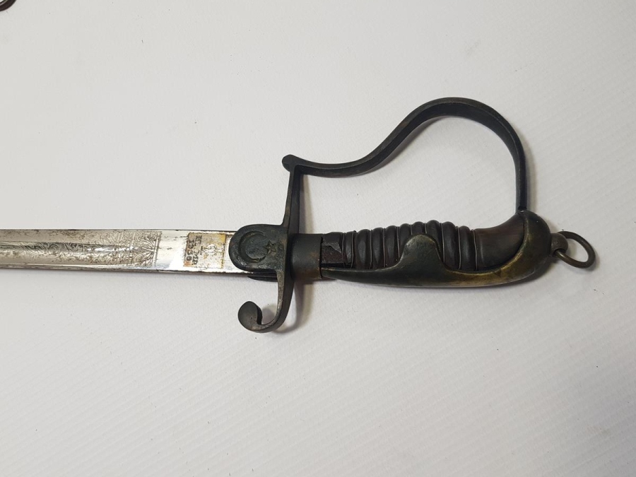 1936 TARİHLİ FAİK LÜTFÜ YAPIMI ÇOK NADİR SUBAY KILICI