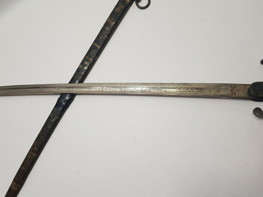 1936 TARİHLİ FAİK LÜTFÜ YAPIMI ÇOK NADİR SUBAY KILICI