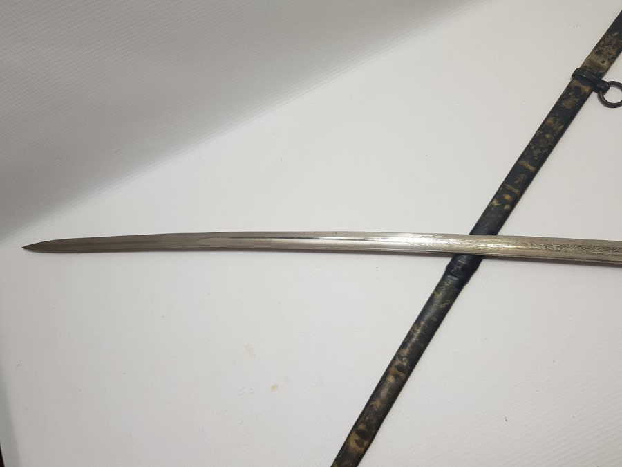 1936 TARİHLİ FAİK LÜTFÜ YAPIMI ÇOK NADİR SUBAY KILICI