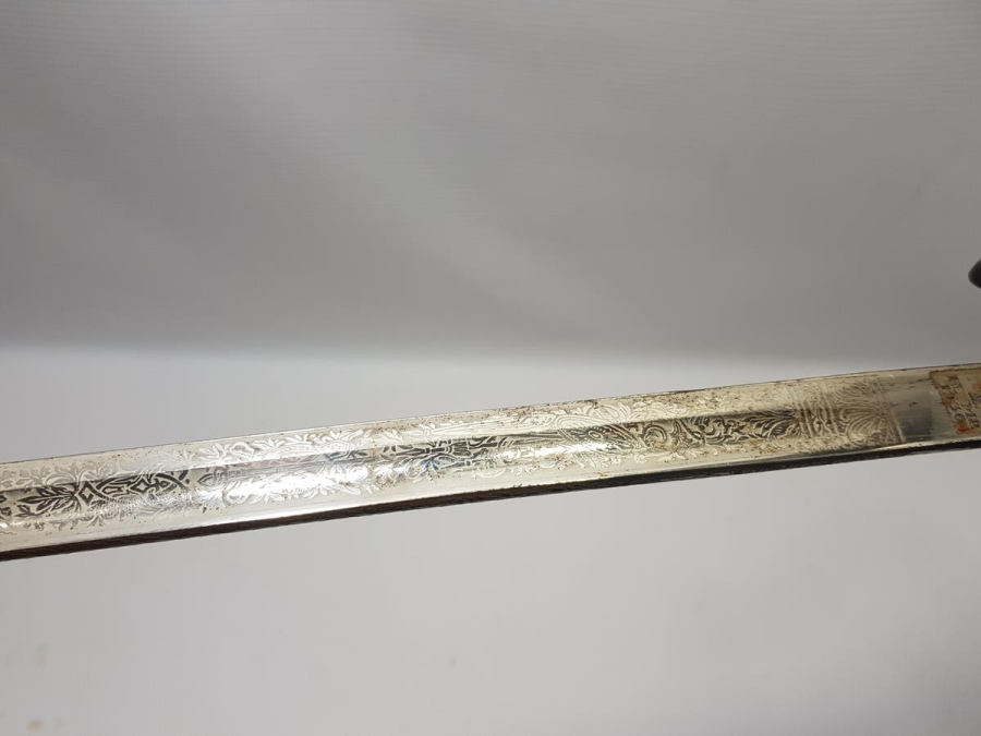 1936 TARİHLİ FAİK LÜTFÜ YAPIMI ÇOK NADİR SUBAY KILICI