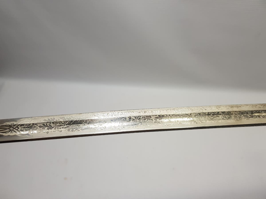 1936 TARİHLİ FAİK LÜTFÜ YAPIMI ÇOK NADİR SUBAY KILICI